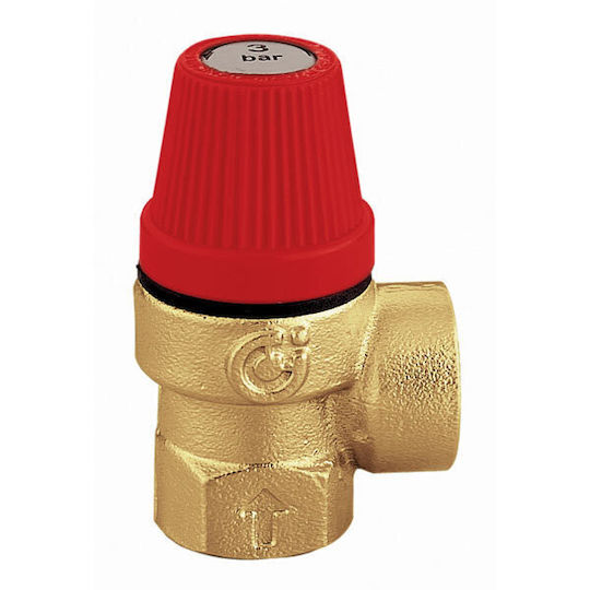 Caleffi Βαλβίδα Ασφαλείας 1/2" 1,5bar 311415