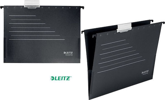 Leitz Alpha Recycle A4 Hängemappe mit schwarzen Seiten