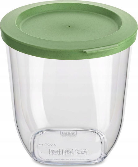 Koziol Koziol Allgemeine Verwendung Glas mit Luftdichtem Deckel Kunststoff 1000ml 1 Stück