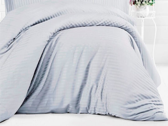 Pucioasa Σεντόνι Υπέρδιπλο 240x260εκ. Light Gray