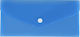 Biurfol Knopfmappe DL 21x9,9 PP Blau
