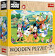 Ξύλινο Παιδικό Puzzle Μάους Mickey 24pcs Trefl