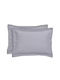 Das Home 9635 Pillowcase Set with Envelope Cover Happy Grey 50x70cm.