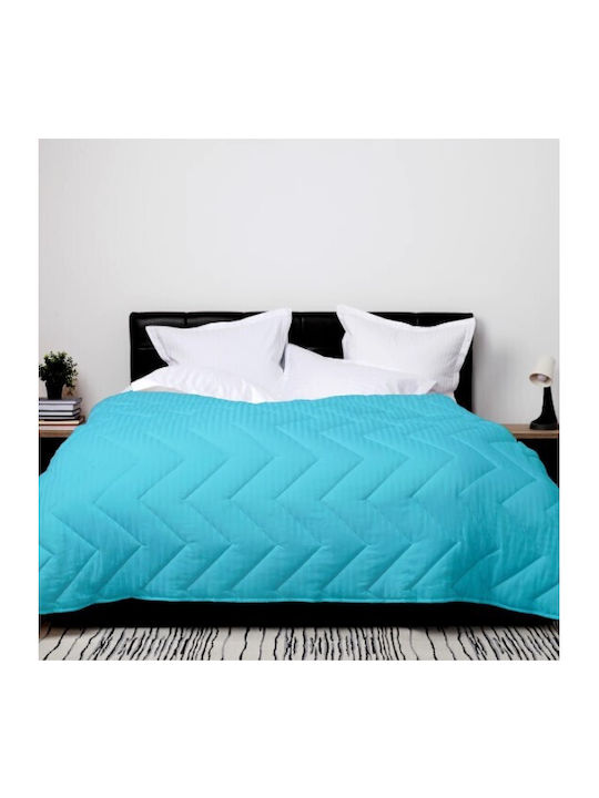 Pucioasa Husă de pătură De Lână Single 140x210cm Turquoise 400 g/mp²Gsm
