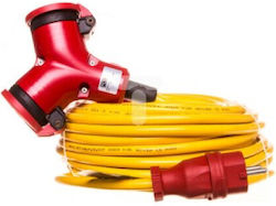 PCElectric Verlängerungskabel Rolle mit Kabel 20m