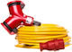 PCElectric Extension Reel Cord 3 x 1.5mm²/20m Yellow