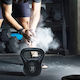 Bakaji Κettlebell 10kg Pvc Τσιμέντο Αντιολισθητική Λαβή Βάρος Γυμναστική 02839096