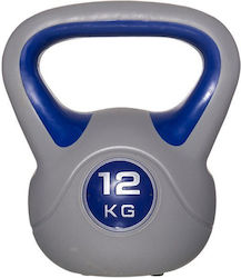 Kettlebell Fitness Bakaji pentru Exerciții, Greutate din Fier Turnat și Ciment 12 kg, Mâner Confortabil 02840850 Kettlebell Fitness Bakaji pentru Exerciții, Greutate din Fier Turnat și Ciment 12 kg, Mâner Confortabil 02840850