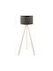 Pakketo PWL-1060 Floor Lamp H140xW38cm. with Socket for Bulb E27 Gray
