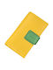 Large Women's Wallet Classic with RFID Yellow / Green