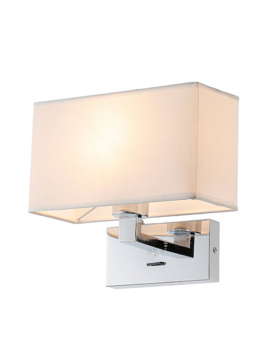 Elmark Leuchte Wand mit Fassung E27 Rosa