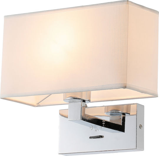 Elmark Leuchte Wand mit Fassung E27 Rosa