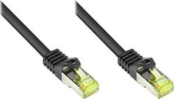 Good Connections 8070R-003S S/FTP Cat.7 Ethernet Cable 0.25m Black Good Connections 8070R-003S S/FTP Cat.7 Ethernet Cable 0.25m Black
