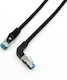 Equip S/FTP Cat.6a (Gigabit) Network Cable Ethernet 2m Black