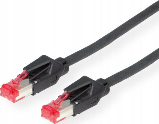 Draka S/FTP Cat.6 Ethernet Network Cable 10m Black 1pcs