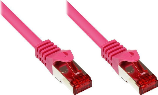 Good Connections S/FTP Кат.6 (Gigabit) Мрежов Кабел Ethernet 10м Лилав