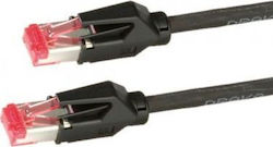 Draka S/FTP Cat.5e Network Cable Length 0.5m Black Draka S/FTP Cat.5e Network Cable Length 0.5m Black