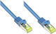 Alcasa S/FTP Cat.7 (10Gbps) Cablu De Rețea Ethernet 30m Albastru