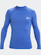 Quiksilver Everyday Upf50 Men's Long Sleeve Sun Protection Shirt Blue