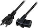 EFB IEC C13 - IEC C13 Cable 1.8m Μαύρο EK483.1