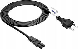 Akyga IEC C7 - IEC C7 Cable 3m Μαύρο 5901720139511 Akyga IEC C7 - IEC C7 Cable 3m Μαύρο 5901720139511