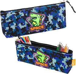 Lean Toys Pencil Case Blue
