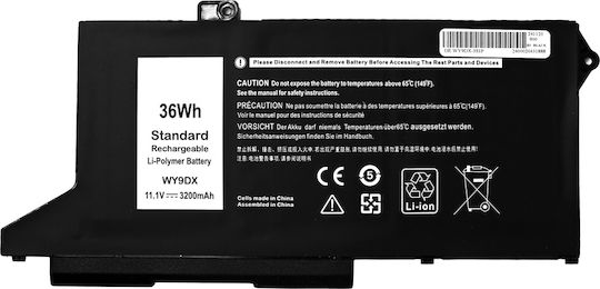 Powertech Baterie Compatibilă pentru Dell Latitudine DELL Latitude 5420, DELL Latitude 5520 cu 3200mAh