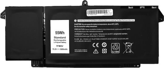 Powertech Compatible Battery for Dell Latitude DELL Latitude 5320, 7520, 7320, 7420 with 3600mAh
