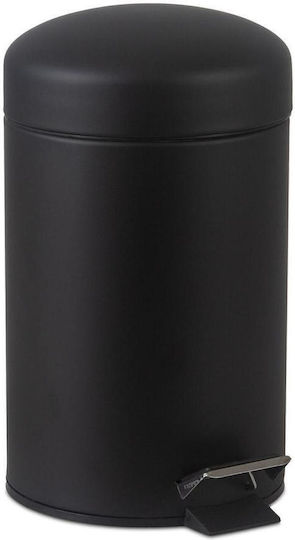 Andrea House Metallic Bathroom Basket 3lt Black