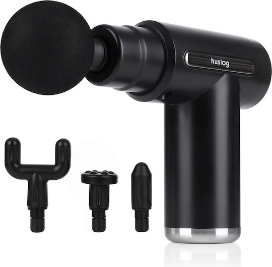 Huslog Massager Συσκευή Μασάζ για το Σώμα με Δόνηση Μαύρη