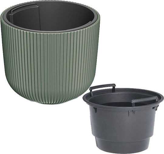Prosperplast Саксия Зелен 24x24εκ.