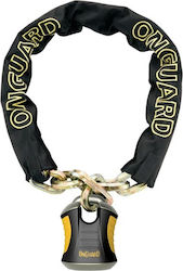 Onguard Bicycle Lock Onguard Beast 8017 Chain 110cm*12mm 5 X Key Code + Padlock Ong-8017
