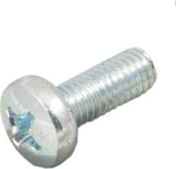 Schroff Screw Galvanized with Length 6mm 50pcs