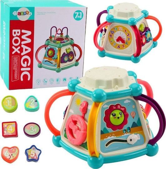 Lean Toys Куб за дейности със светлина и звуци