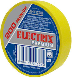 Electrix Μονωτική Ταινία Κίτρινη
