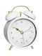 Atmosphera Tabletop Clock with Alarm White