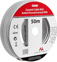 Maclean Antenna Cable 50m White Mctv-571 Maclean Antenna Cable 50m White Mctv-571