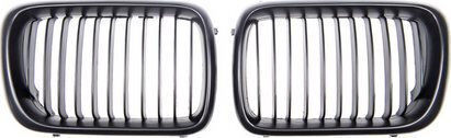 Mtuning Sport Grille Single Slat Matt Black BMW 3 E36 Compact Facelift 1996-1999