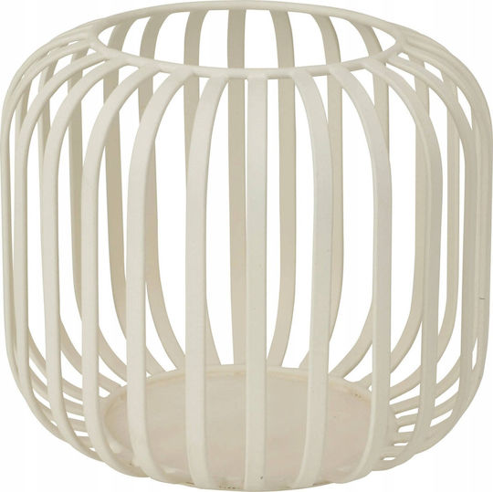 Home Styling Collection Μικρό Μινιμαλιστικό Μεταλλικό Φανάρι Ø 15 X 13 Cm