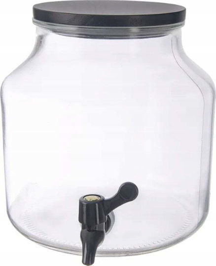 Home&Styling Collection Distribuitor de băuturi De sticlă cu robinet 5.2lt