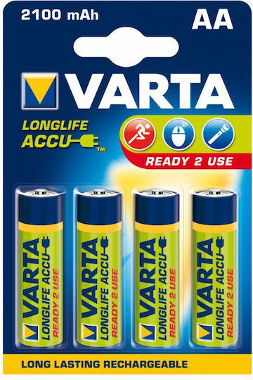 Varta Longlife Μπαταρίες Zinc AA 1.2V 4τμχ