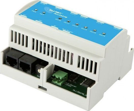 Sistem de Transmisie a Semnalului Av Allnet Allnet Msr Io All3527b Hut cu 6 Căi 250v/16a Ieșire Releu I2c