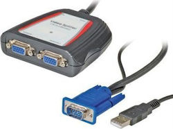 Secomp Value Portable VGA Video Splitter 2-Way 250MHz Secomp Value Portable VGA Video Splitter 2-Way 250MHz