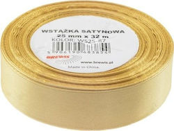 Brewis Brewis Satin Ribbon 25mm/32mm 87 Gold Br...