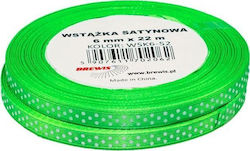 Сатенена лента на точки Brewis Brewis 6mm Wsk6-...