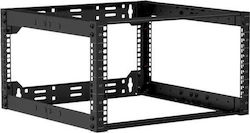 Caymon Opr506a/b Frame Rack Cabinet 19” Soil Adjustment From 500 To 700 Mm 6u Black