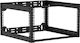 Caymon Opr506a/b Frame Rack Cabinet 19” Soil Adjustment From 500 To 700 Mm 6u Black