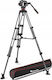 Manfrotto Twin Carbon Stativ-Set + 504x Kopf mit Mittelspinne