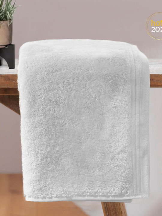 Isadore Lorraine Facecloth 50x95cm White Weight 600gr/m²