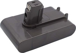Батерия Coreparts за прахосмукачка Dyson 44.4wh 22.2v Li-ion 2000mah Черна Dc31 Dc31 Animal Dc34 Dc35 Dc35 Exclusive Dc44 Dc44 Animal